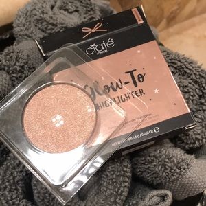 NIB Moondust Highlighter with brush